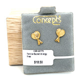Tennis Racket Allergy Free Earrings