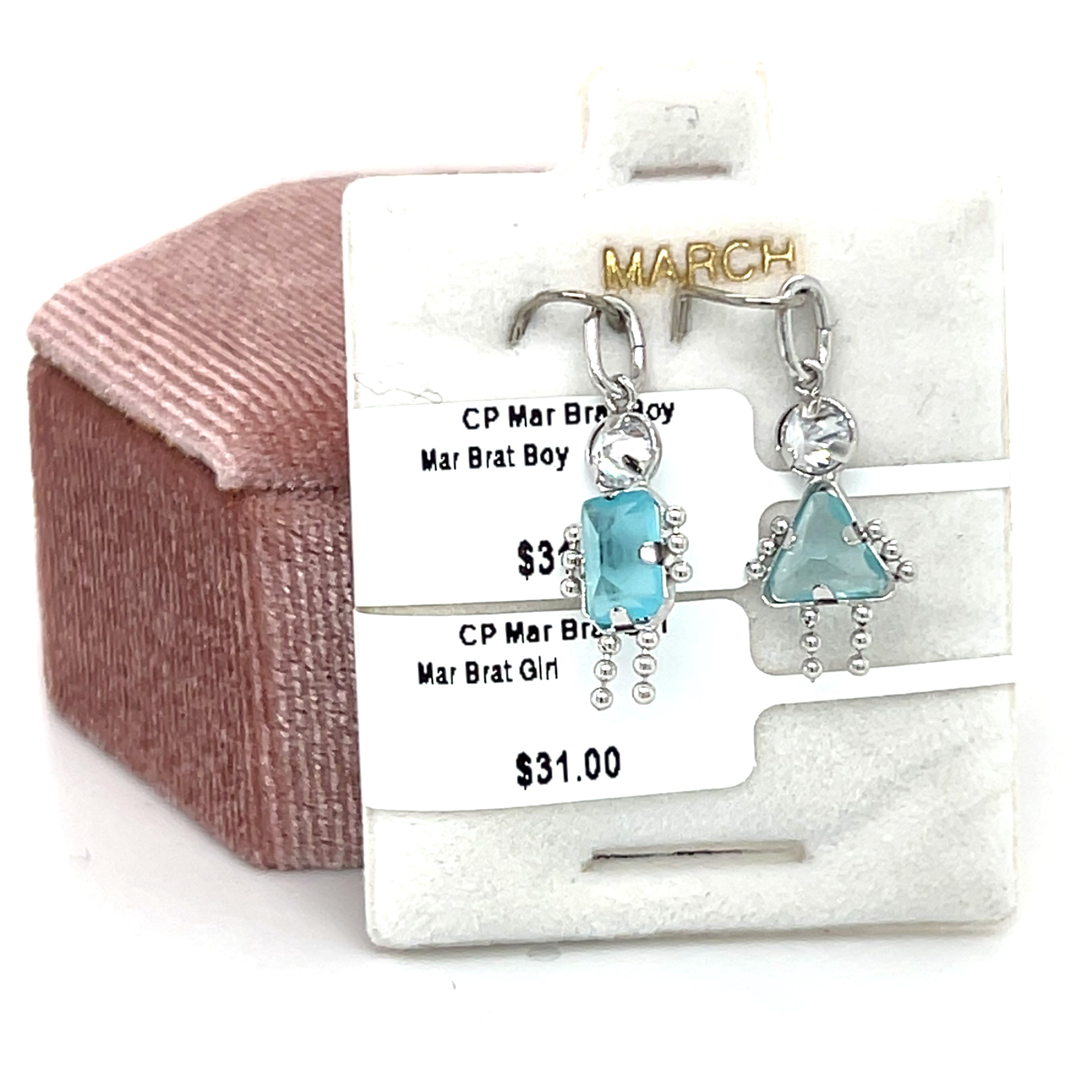 March Brat Girl Charm