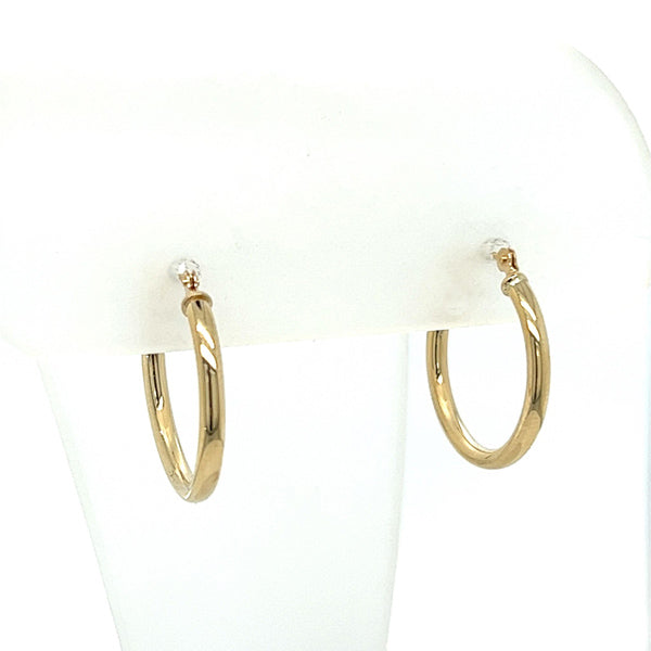 Precious Metal (No Stones) Earring