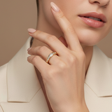 "Sheridan" 14K Yellow Gold 0.40 Carat Total Weight Diamond Channel Set Wedding/Anniversary/Stackable Band Estate