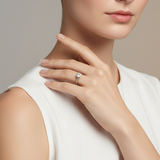 "Louisa" 14K White Gold 0.91CT VS1 Diamond Solitaire Bridal/Engagement Ring Estate GTT1124