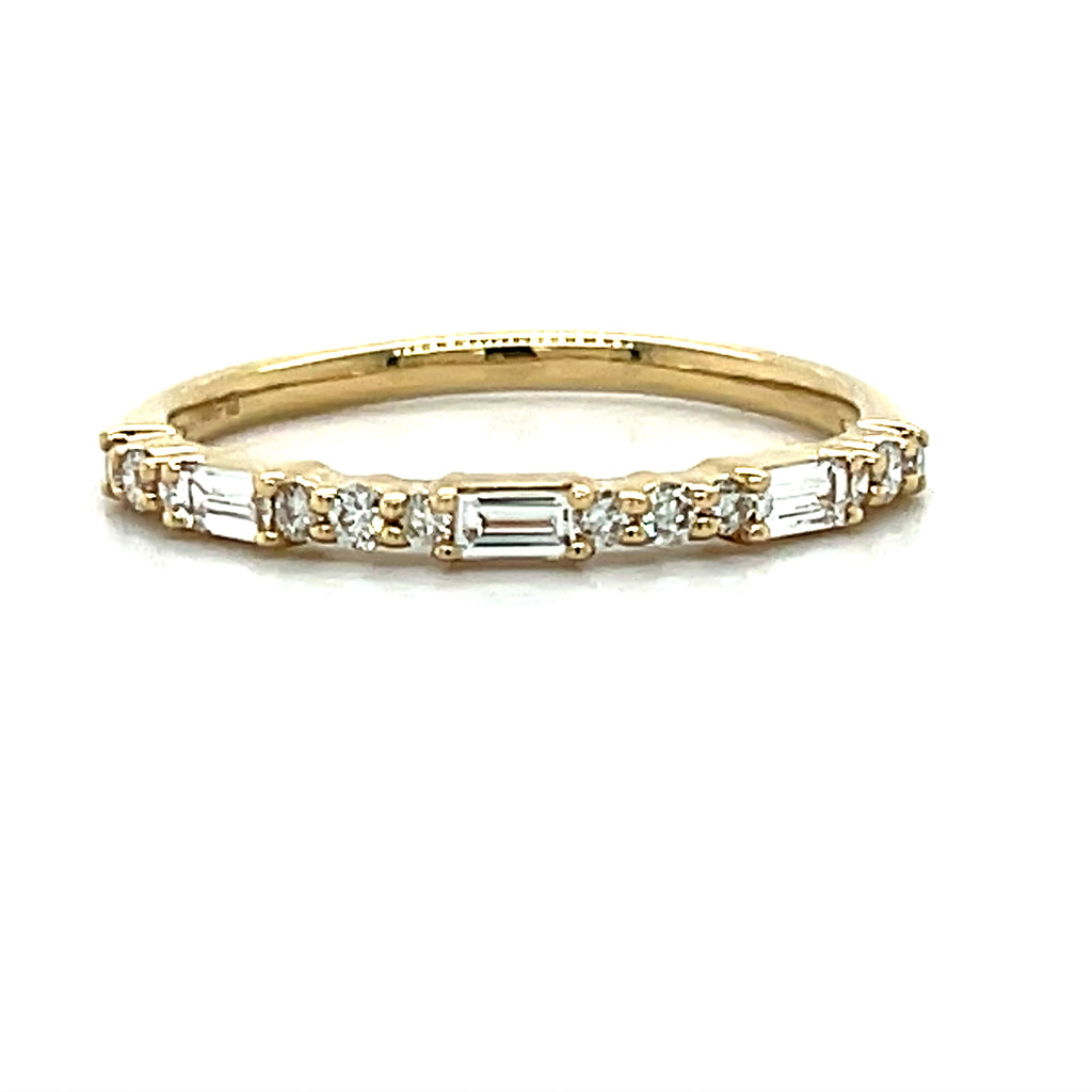 Diamond Wedding/Anniversary/Stackable Bands  -  Women'