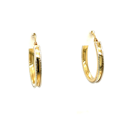 Precious Metal (No Stones) Earring