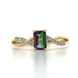 Colored Stone Rings  -  Women'