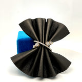 Diamond Criss Cross Fashion Band Ring