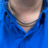 Yellow Gold Solid Miami Cuban Link Necklace 20"