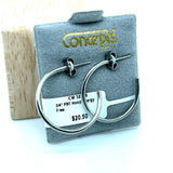 3/4" Hoop Allergy Free Earrings