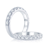 Diamond Wedding/Anniversary/Stackable Bands  -  Women'