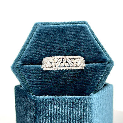 Diamond Wedding Bands  -  Women'