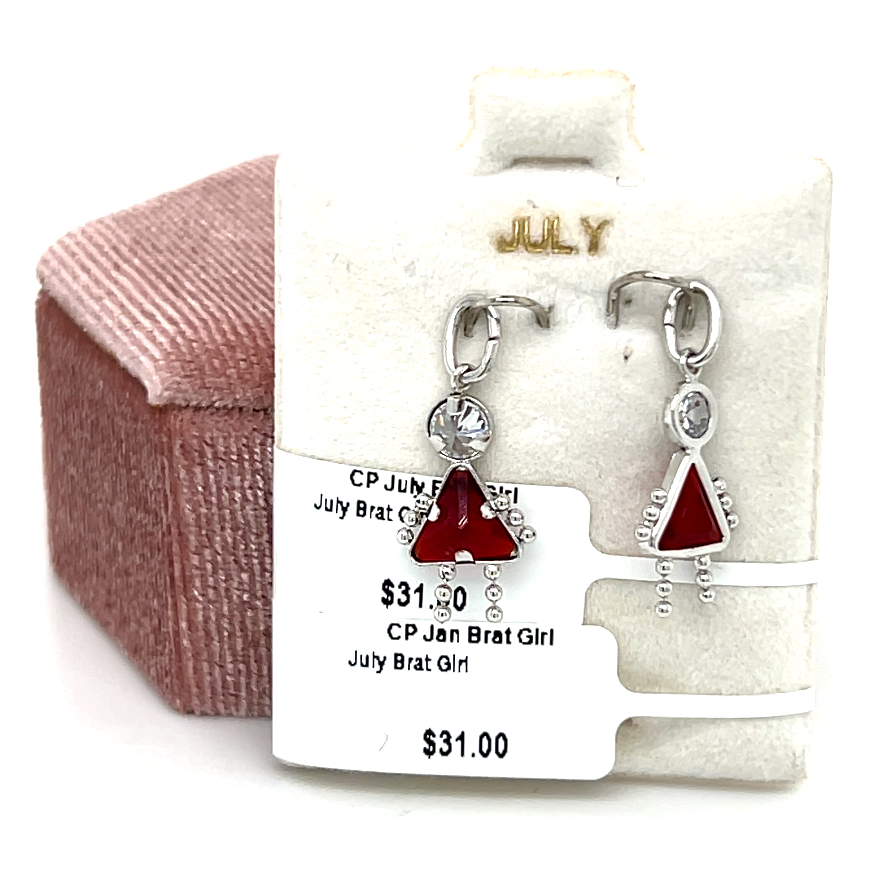 July Brat Girl Charm