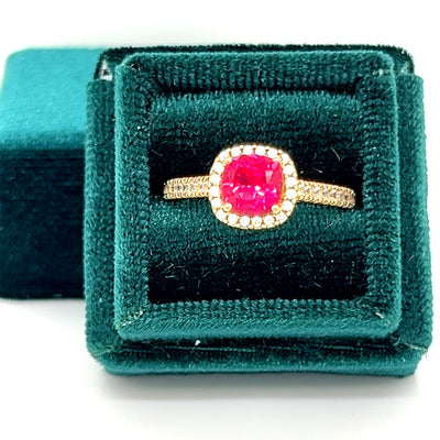 Colored Stone Rings  -  Women'