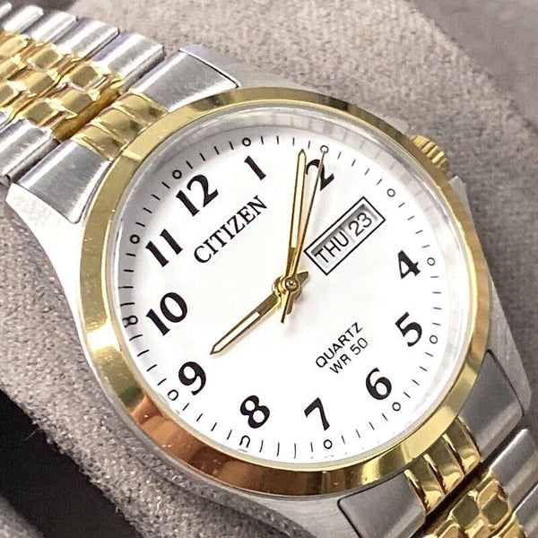 Citizen Ladies' Quartz Two-Tone Stainless Steel Expansion Watch